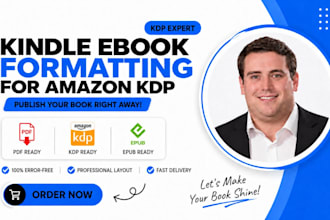 do kindle ebook formatting for amazon KDP