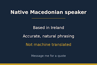 translate english to macedonian and macedonian to english