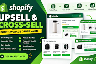 create shopify upsell and cross sell offers to boost sales