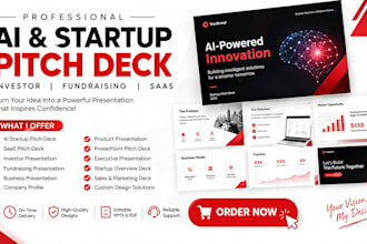 design ai investor startup presentation fundraising  saas ppt slide pitch deck