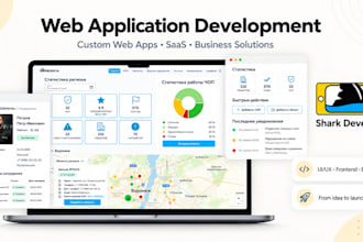develop a custom web app, admin panel or client portal
