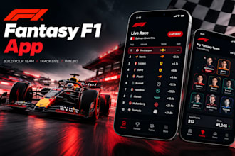 build a custom fantasy formula one sports app