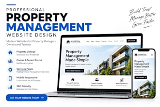 build a professional property management website in wordpress