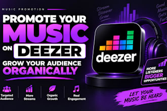promote your music on deezer and grow your audience organically