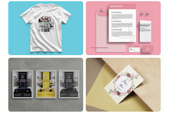 design professional print ready brochures, company profiles, and flyers