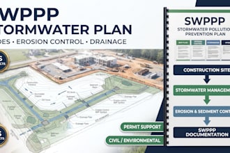 do swppp stormwater plan, npdes, erosion sediment control, drainage
