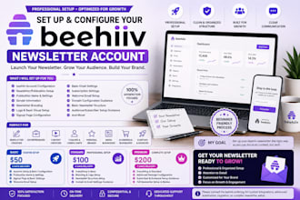 set up and configure your beehiiv newsletter