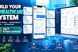 build an ai healthcare chatbot, ai medical assistant and ai medical receptionist
