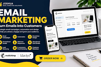 create email marketing automation newsletters funnels mailchimp and klaviyo