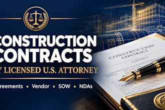 draft construction consulting, service, and scope of work agreements
