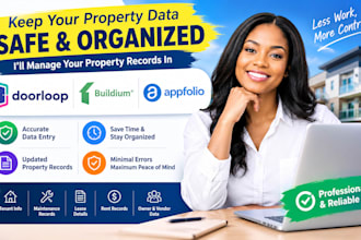 manage your doorloop, buildium, or appfolio property records