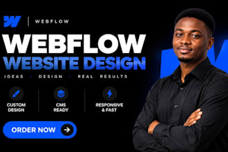 webflow website design webflow website redesign as website developer