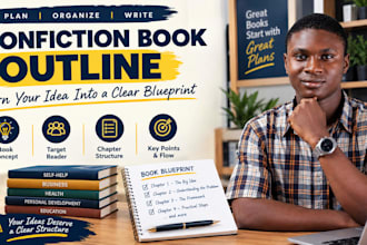 create a detailed nonfiction book outline and chapter plan