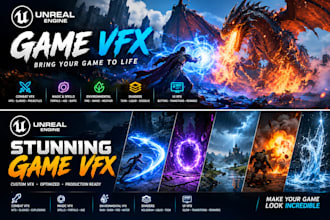 create ue5 vfx, particle effects, vfx graph and shader graph for your game