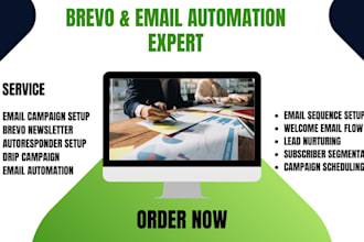 setup email campaign brevo newsletter autoresponder automation drip campaign