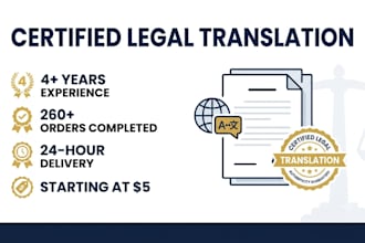 do notarized certified translation for legal documents