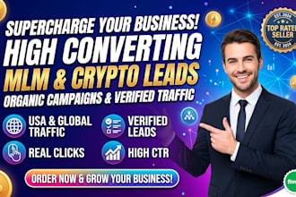 do organic solo ads campaigns provide verified mlm leads crypto leads for sale