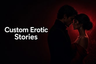 be your erotic  writer  lgbtq bdsm erotic story writing