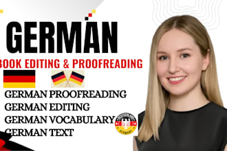 precisely edit and proofread your german manuscript for a polished result
