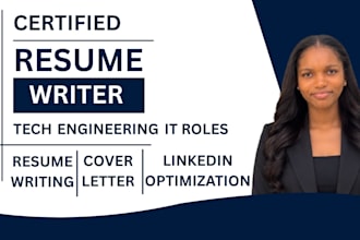 write a professional ats engineering resume and CV that will land you interview
