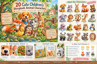 design children storybook illustration