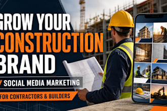 be your social media marketing manager for construction contractors and builders
