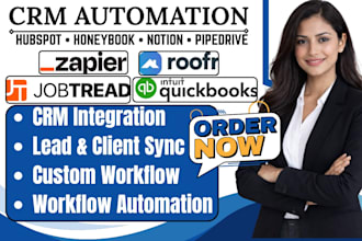 build automate jobtread roofr crm zapier quickbooks ai workflows integration