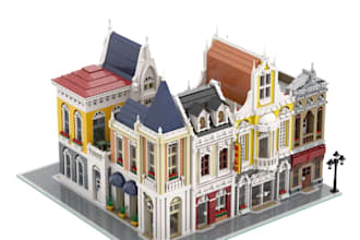 design custom 3d lego moc sets with bricklink studio and PDF instructions