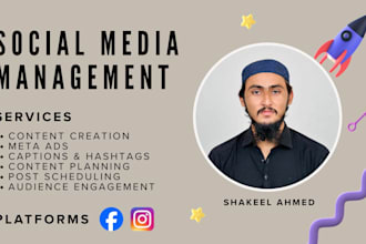 manage your social media and content creation