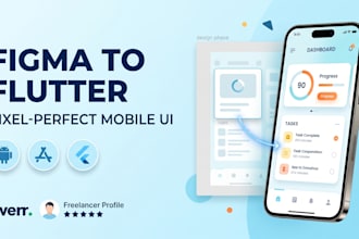 convert figma to flutter with a pixel perfect app