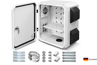 design waterproof ip65 pcb enclosure rugged iot housing solidworks cad