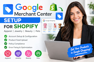 setup google merchant centre apparel jewelry beauty pet supplies baby kids