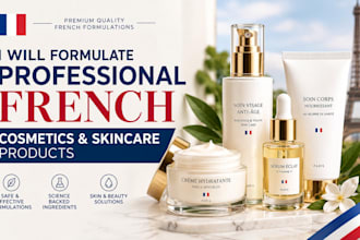 professional french cosmetics and skincare products