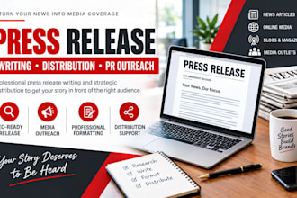 write SEO press release, prweb PR newswire distribution and publish pr on google