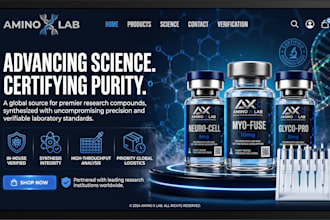 fix and optimize your peptide or supplement store payment gateway and coa setup