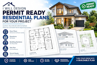 design permit ready residential plans for your project