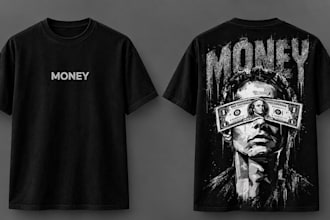 design a custom streetwear t shirt design