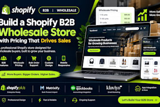 build a shopify b2b wholesale store with pricing that drives sales