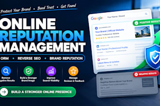 do online reputation management, ORM and reverse SEO