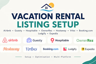 setup airbnb listing lodgify guesty vrbo ownerrez hospitable hostaway expedia