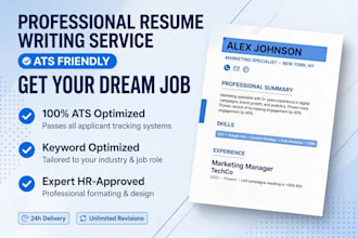 write professional ats cv resume for govt and private job in bangla english