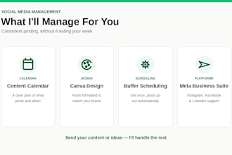 manage and schedule your social media content using buffer and canva