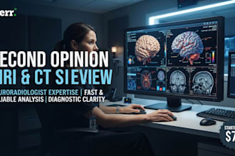 provide professional second opinion review for ct mri and xray scans