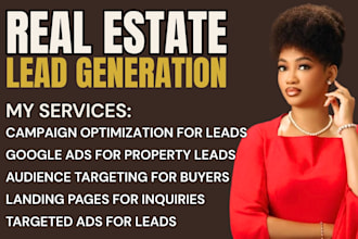 generate real estate leads realtor leads and property leads with ads