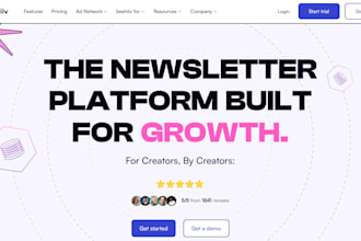 setup beehiiv newsletter beehive landing page beehiiv website email automation