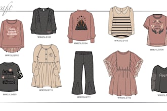 design and develop a brand of apparel