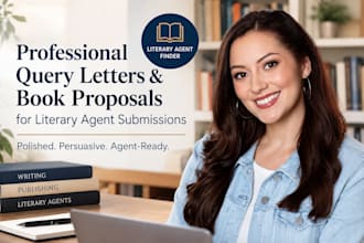 write compelling query letters and research active literary agent