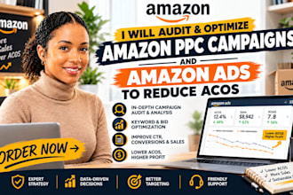 audit and optimize amazon ppc campaigns amazon ads to reduces acos