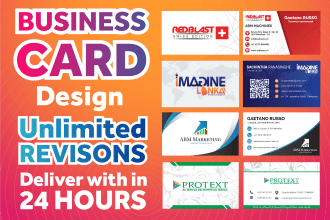 create custom visiting cards