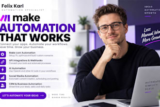 fix setup make com, make com automation, make automation and ai automation